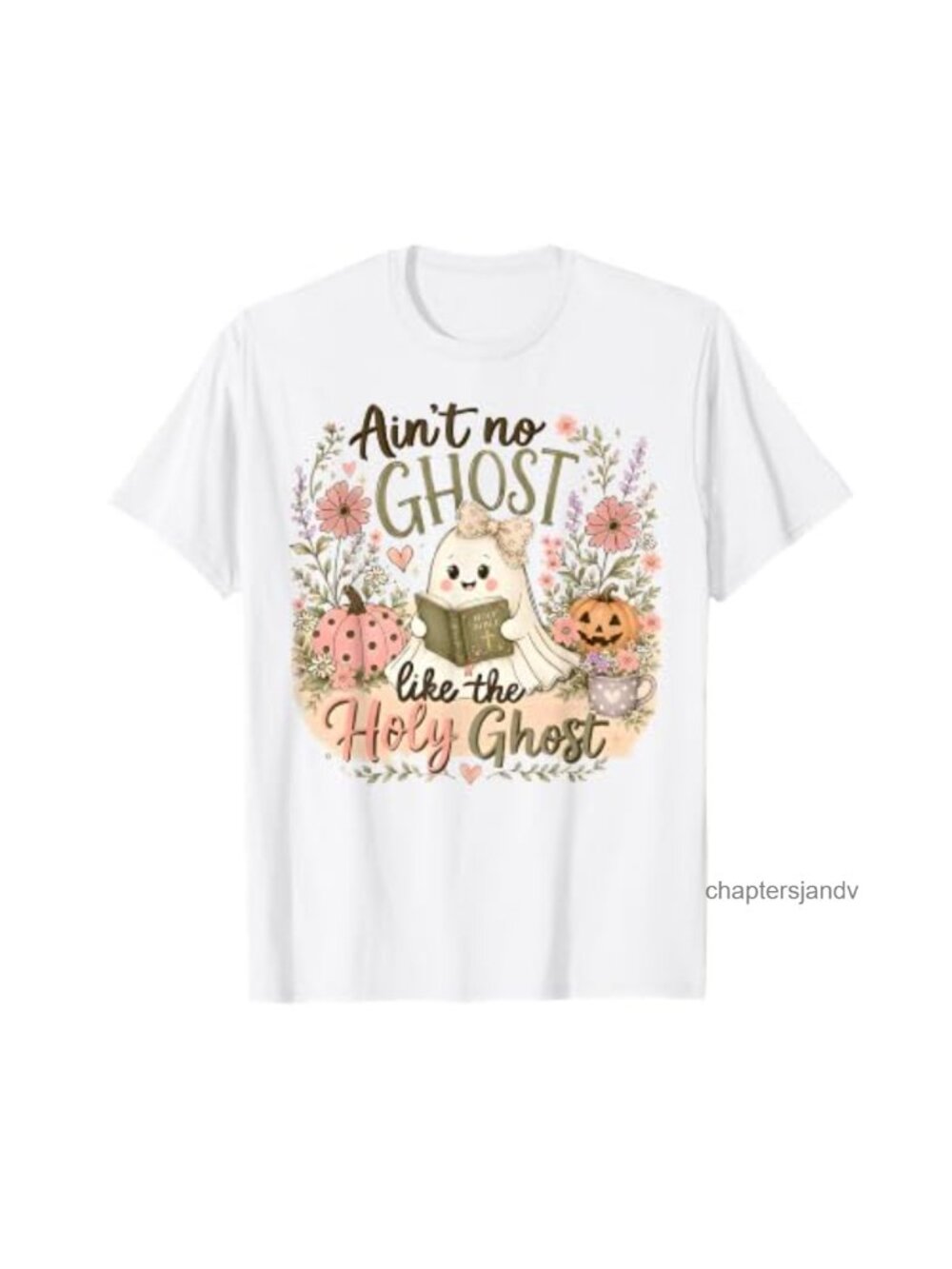 Funny Christian Halloween T-Shirt Short Sleeve Classic Fit Cotton